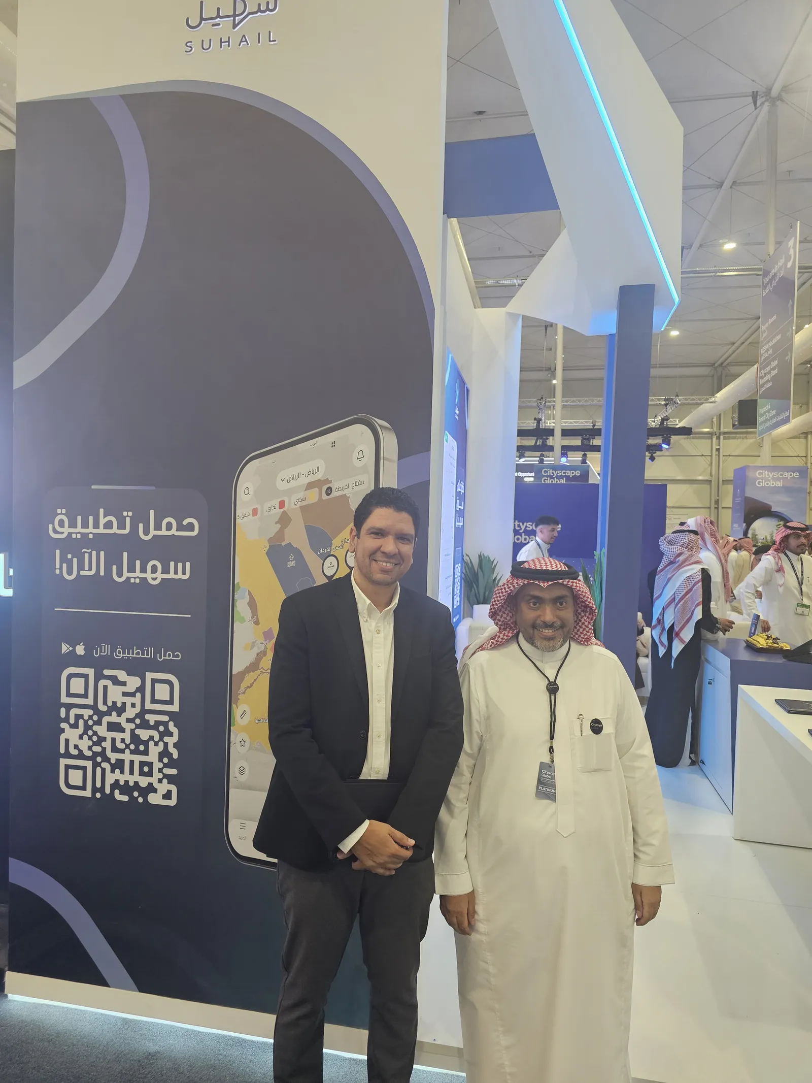 م. أحمد محسن في معرض سيتي سكيب العالمي بالرياض